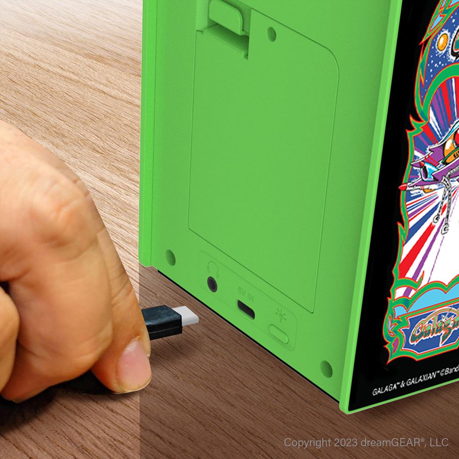 My Arcade Galaga Micro Player Pro, Mini-Arcade, 2 Spiele, 2.75" Display
