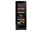 Avintage Weinkühlschrank AVU27TDZB1, Einbau, 2 Zonen, 25 Flaschen, schwarz