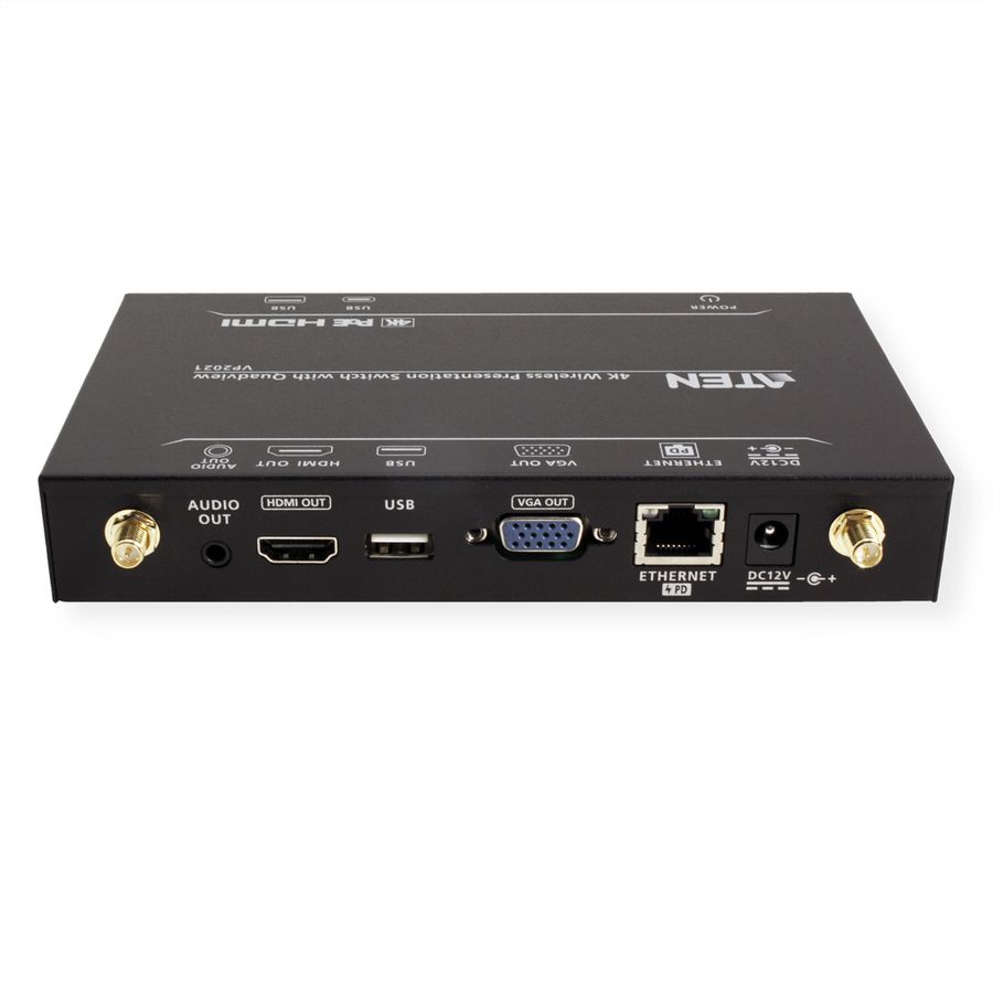 ATEN VP2021 Matrice de présentation sans fil 4K avec quadravision