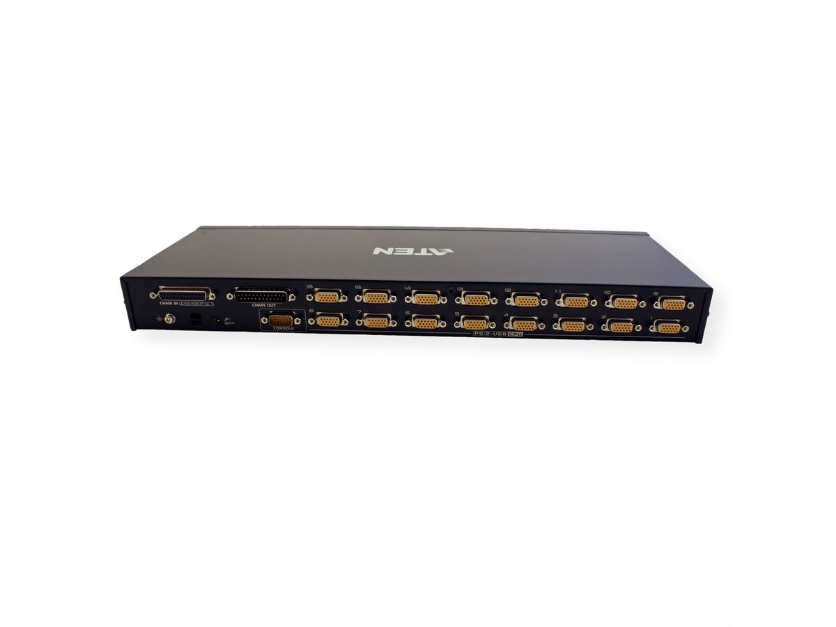 ATEN CS1716A Switch KVM VGA, PS/2-USB, port périphérique USB, 16 ports