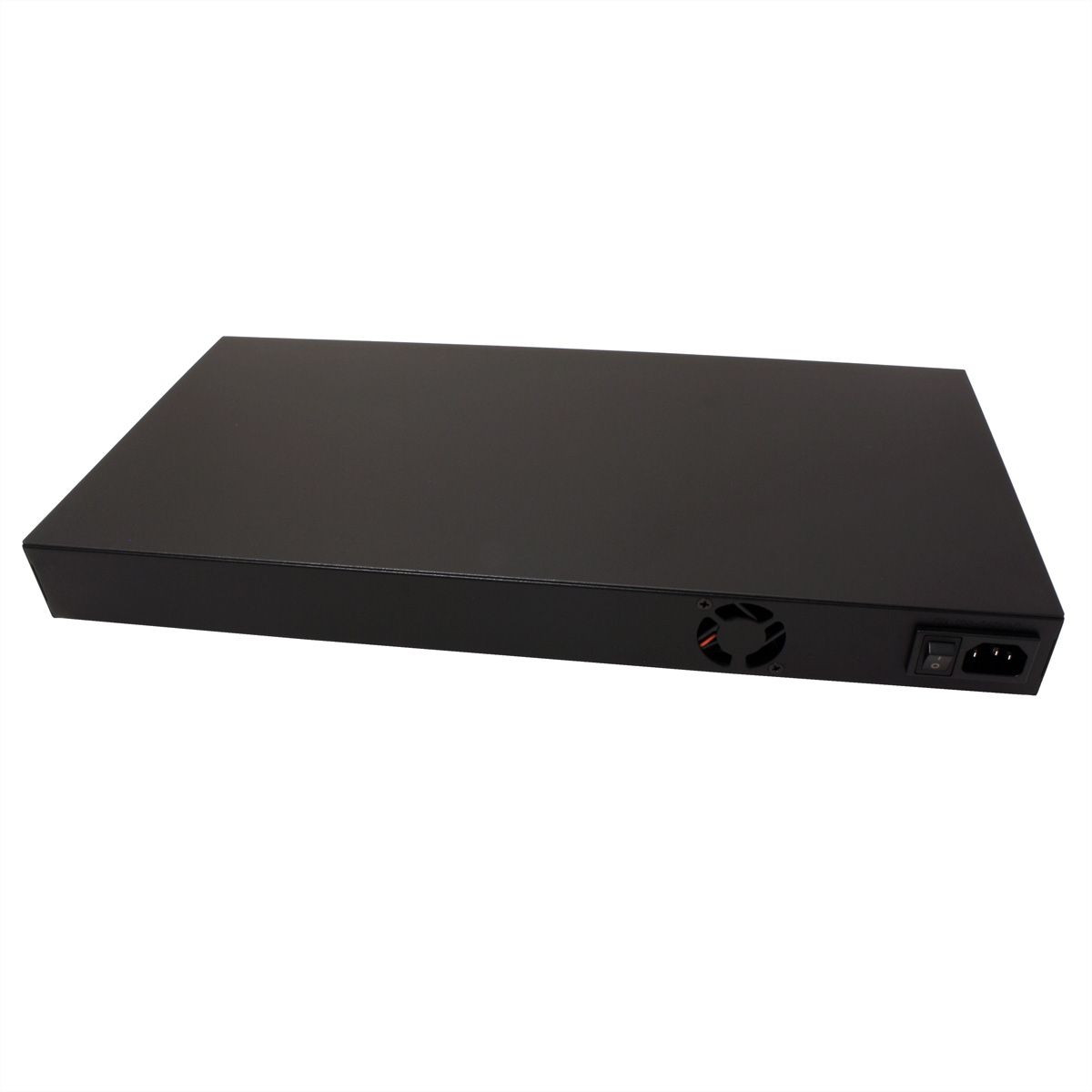 ROLINE 19-Zoll Fast Ethernet PoE Mid-Span Injektor, 8 Ports
