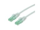 ROLINE RM Cordon UTP Cat.6A / 10 Gigabit, gris, 1 m
