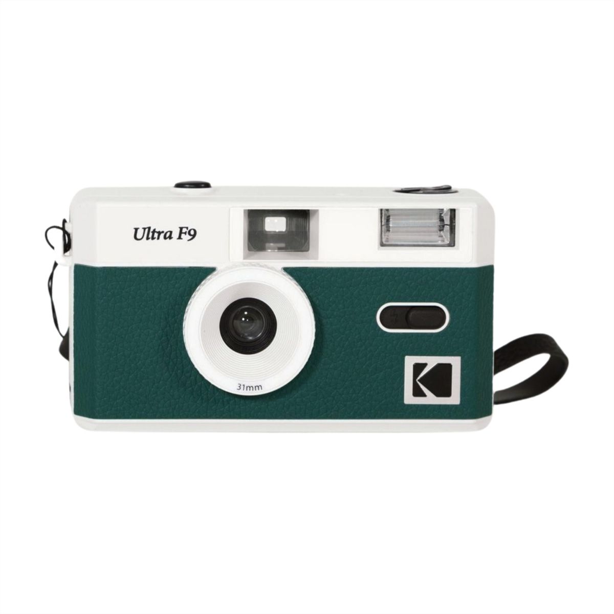 Kodak Analolgkamera Ultra F9, grün, 35mm/135-Kamera, Blitz