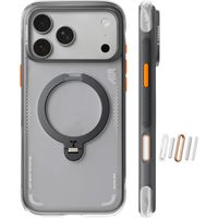 Torras Ostand Q3 Air Case, iPhone 17 Pro, MagSafe, noir