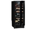 Avintage Weinkühlschrank AVU27TDZB1, Einbau, 2 Zonen, 25 Flaschen, schwarz