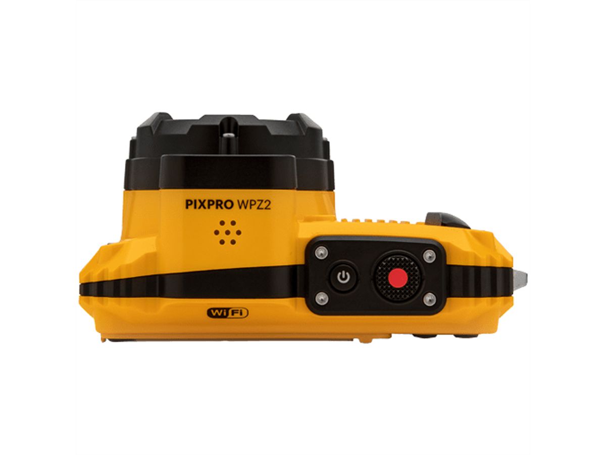 Appareil photo sous-marin Kodak WPZ2, jaune, 4x opt. Zoom, 15m, 16MP, WiFi, HD Video