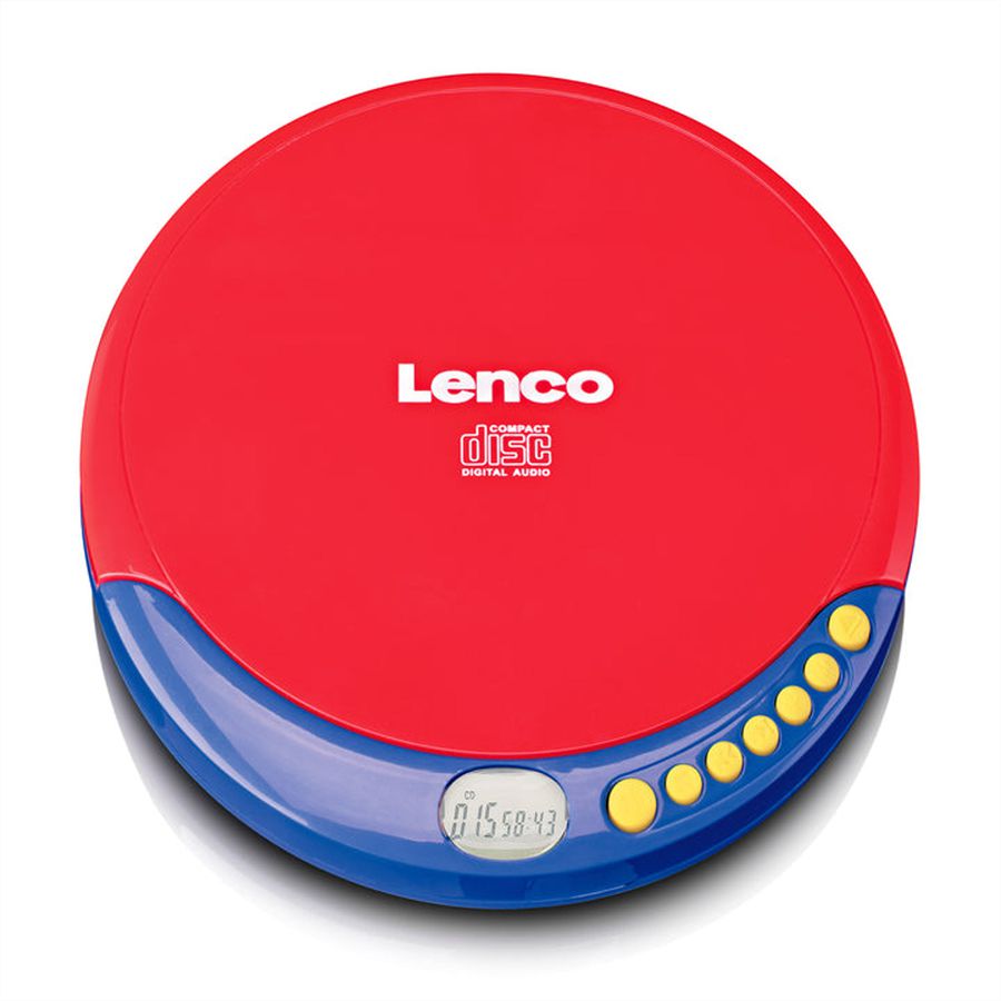 Lenco Lecteur CD pour enfants CD-021KIDS, avec batterie rechargeable