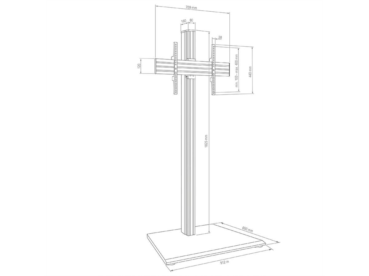 CPS Freestanding Single, comPROnents Komplettlösung