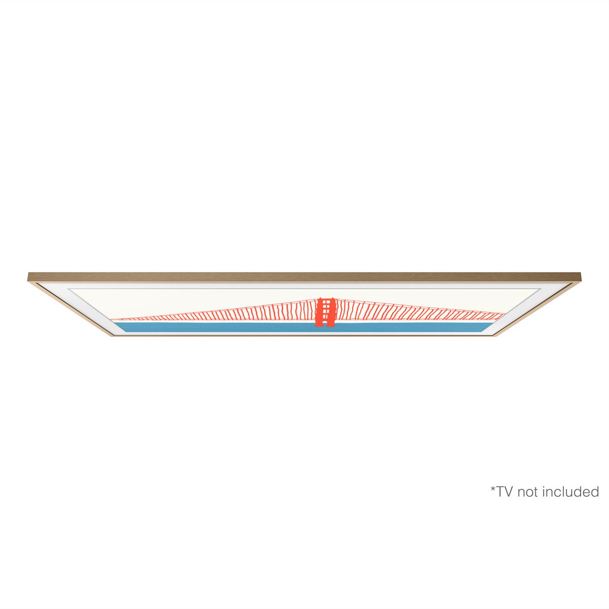 Samsung Wechselrahmen zu Frame Pro 75", Teak