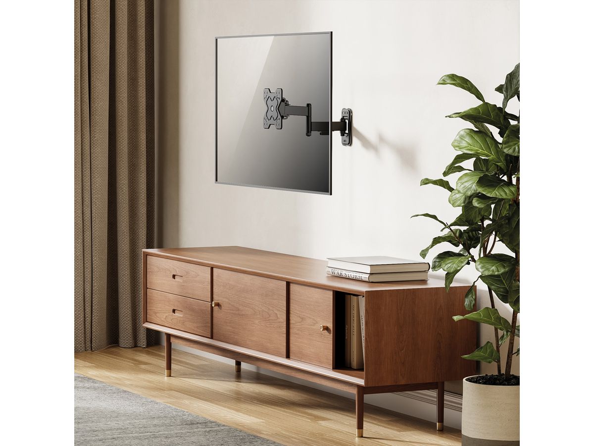 VALUE TV-Wandhalterung, 3 Drehpunkte, 13-32 Zoll, bis 20 kg