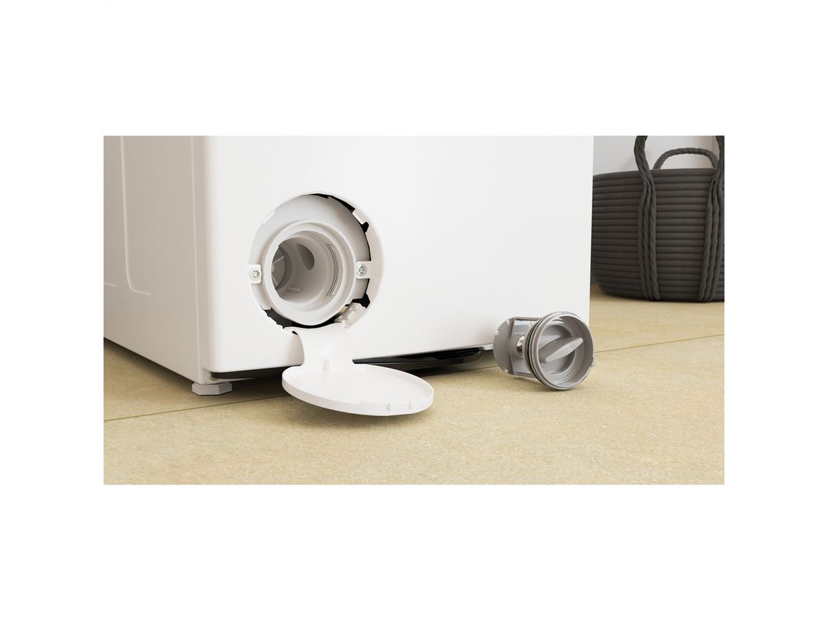 Bauknecht Waschmaschine TDLR 612C CH N, Toplader, C, weiss