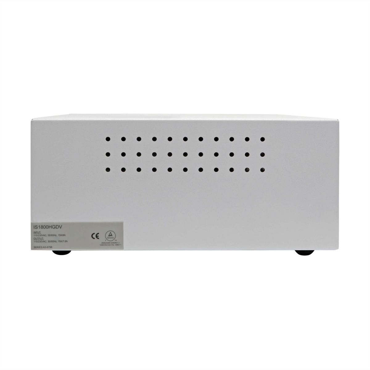 Eaton Isol. Trafo Dual-Volt. 115/230V 1800W 60601-1 Medical C20 In 8 C13 Out
