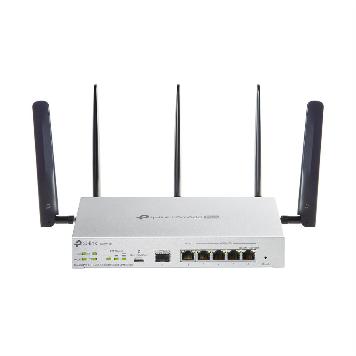 TP-Link Campus VPN Router G36W-4G, AX3000 4G+ Cat6 VPN Router