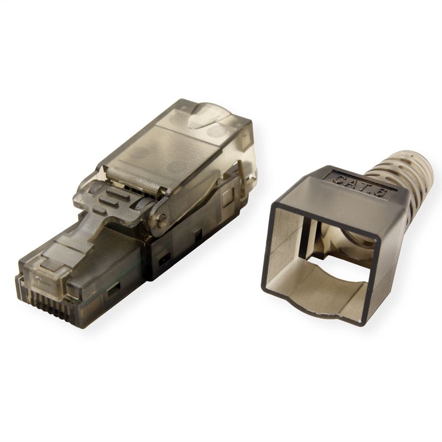 VALUE Connecteur RJ-45 à confectionner Cat.6 (Classe E) , UTP
