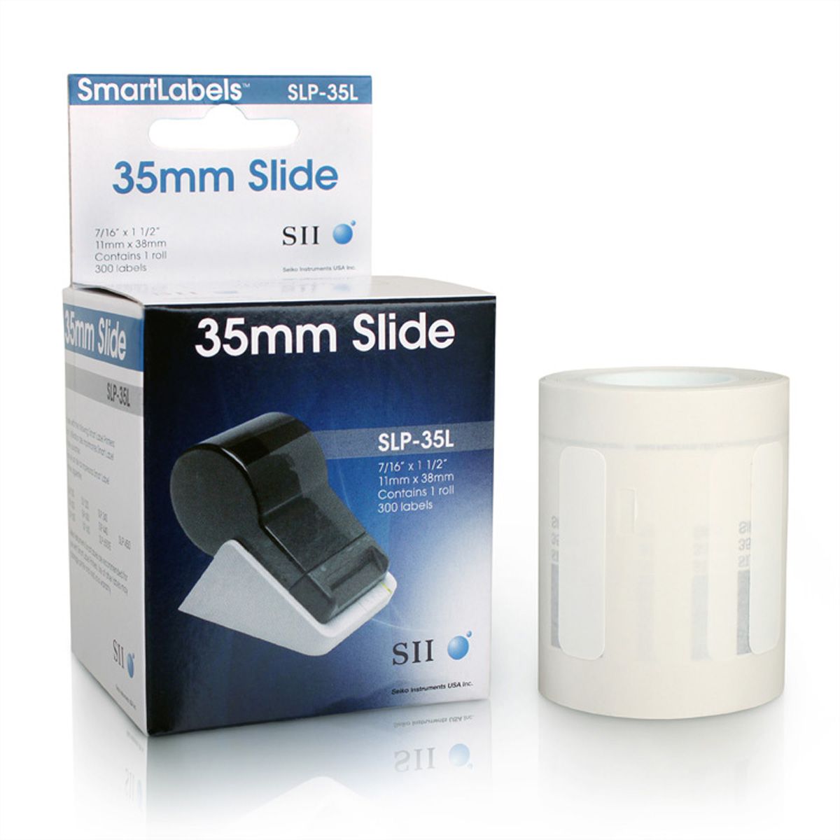 SEIKO Etiquettes 35mm pour diapositives, x 300, 1 rouleau