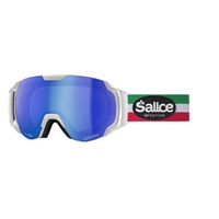 Salice Occhiali Lunettes de snowboard 619ITATECHED, White ITA Tech S2-S4