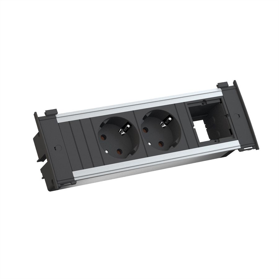 BACHMANN KAPSA Small 2x Schutzkontakt 1x ABD, GST18-Stecker