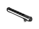 BACHMANN PRIMO Bâti de prises 6x contact de protection, aluminium, 1,75 m