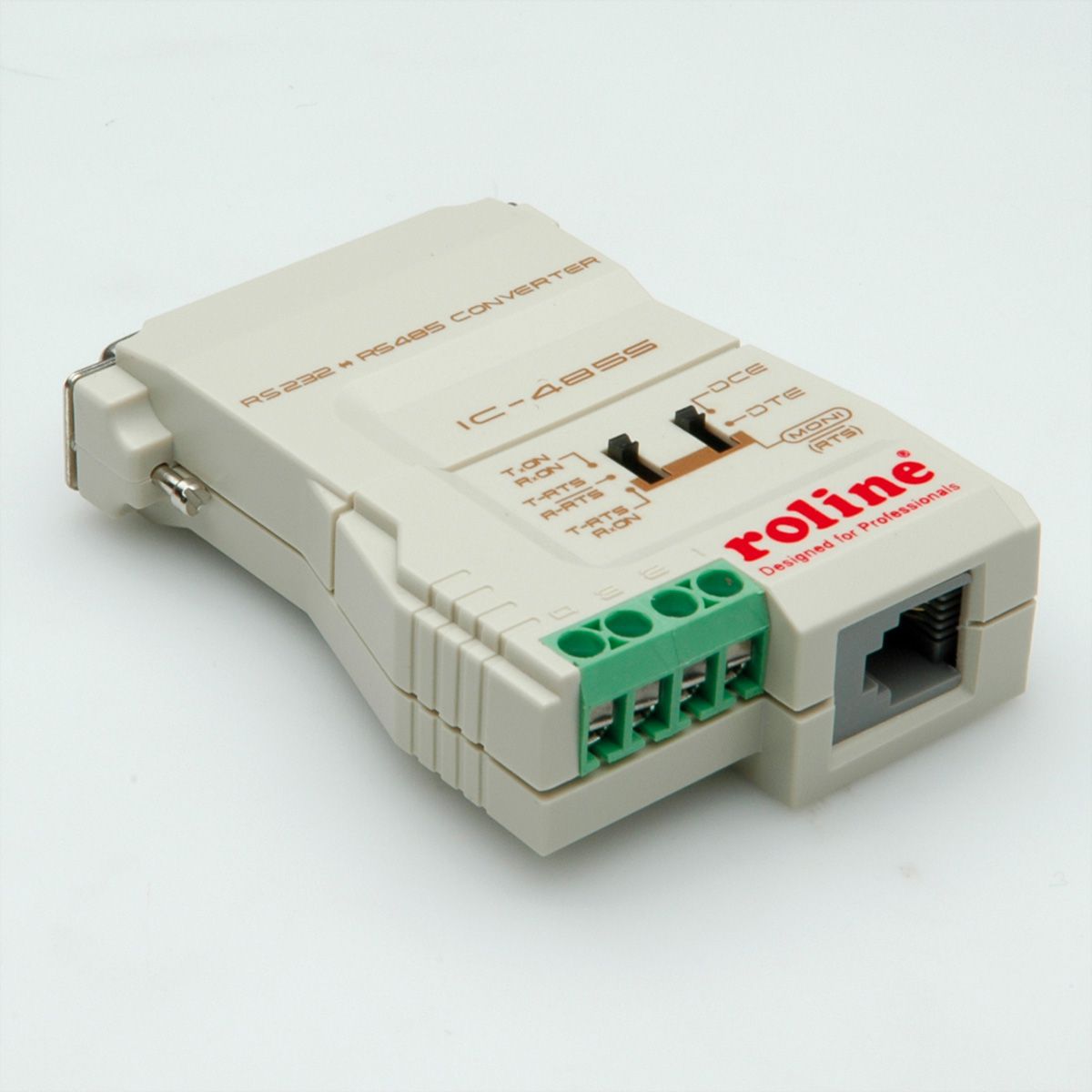 ROLINE Convertisseur RS232 / RS485 sans isolation galvanique