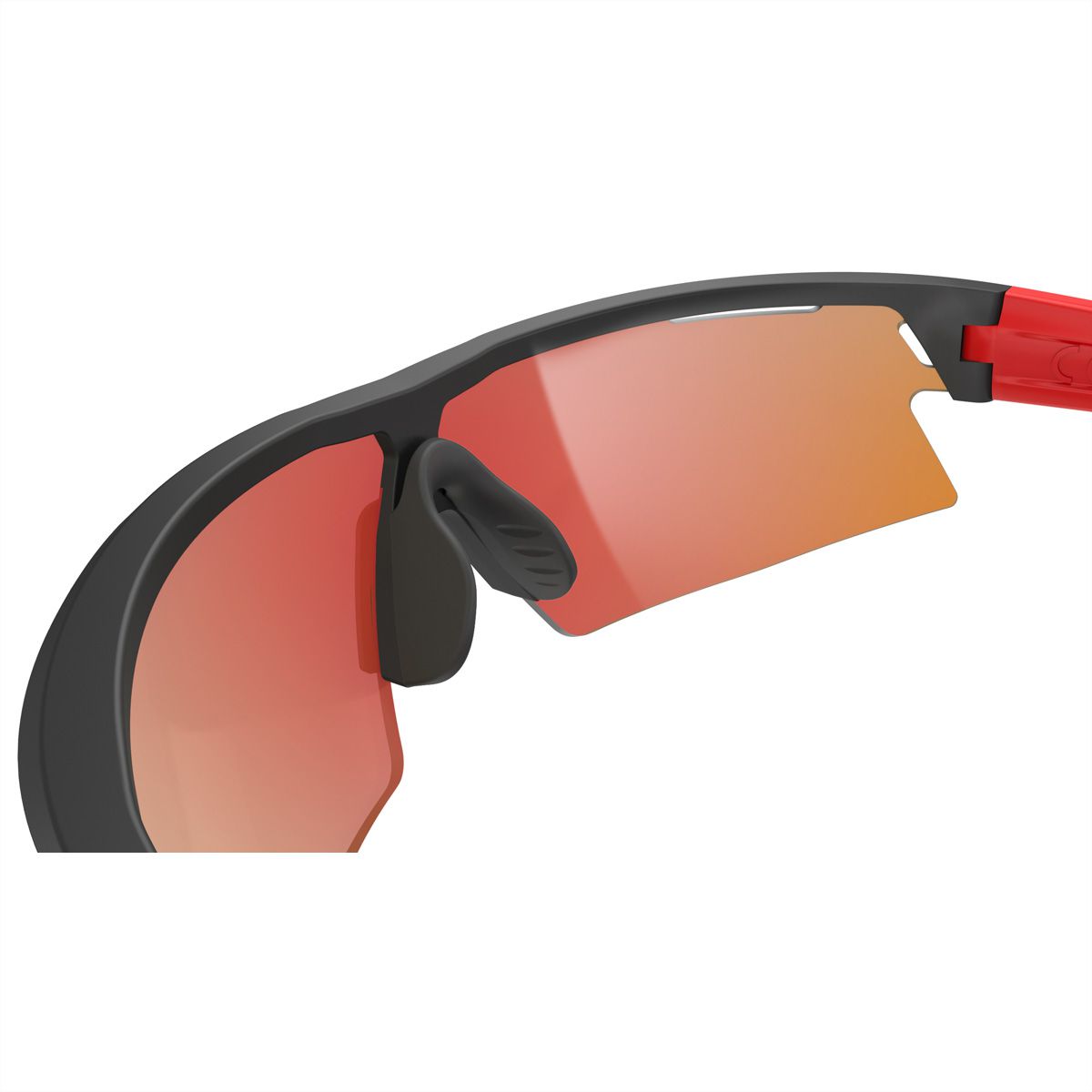 Salice Occhiali Sportbrille 025RW, White-Orange / RW Red