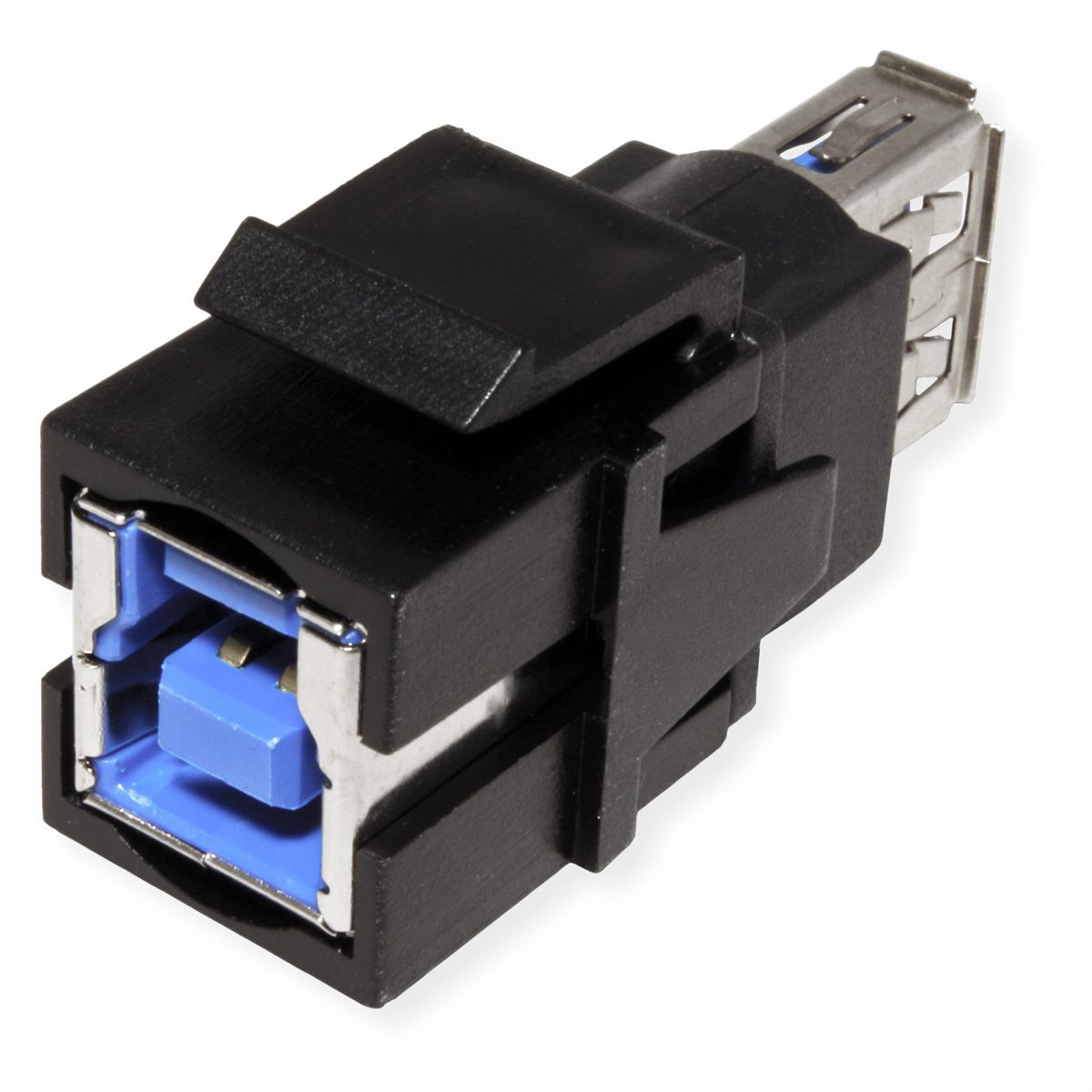 BACHMANN Keystone USB 3.0 Coupleur A/B femelle-femelle noir