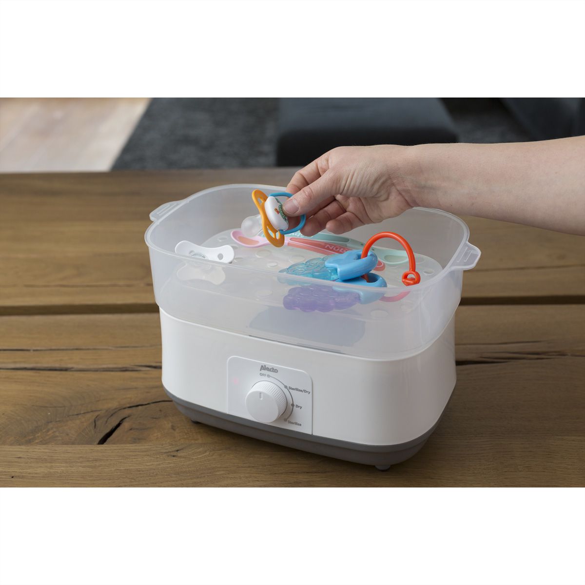 Alecto Stérilisateur à vapeur BF55 Électrique avec fonction de séchage