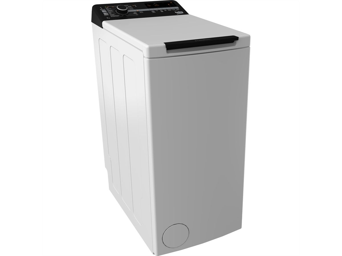 Beko Waschmaschine WTL370, Toplader, 7kg, D