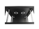 ROLINE 19-Zoll Wandgehäuse Basic Plus 6HE, 600x600 BxT schwarz