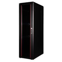 ROLINE 19" Baie réseau Pro 42U, 600x1000 LxP Porte verre noir