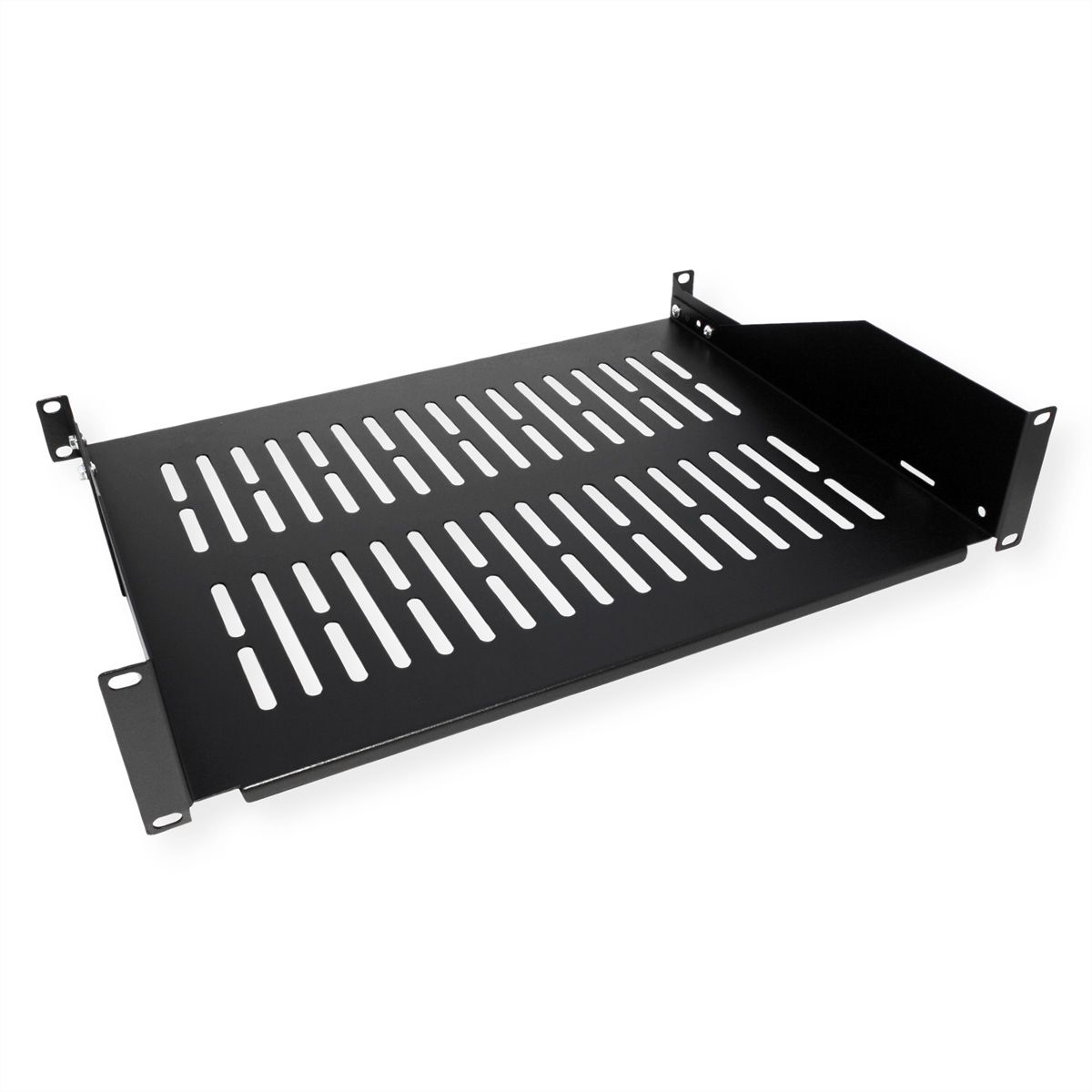 VALUE Etagère 19", 485 x 350mm, max. 25kg, noir