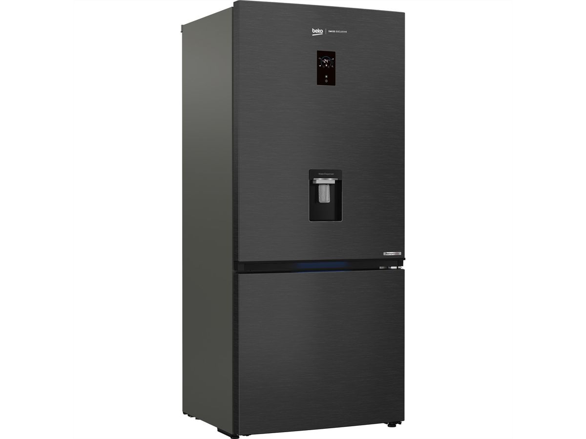 **DEMO** Beko Kühl-Gefrierkombination KG730, 615l, E , Dark Inox