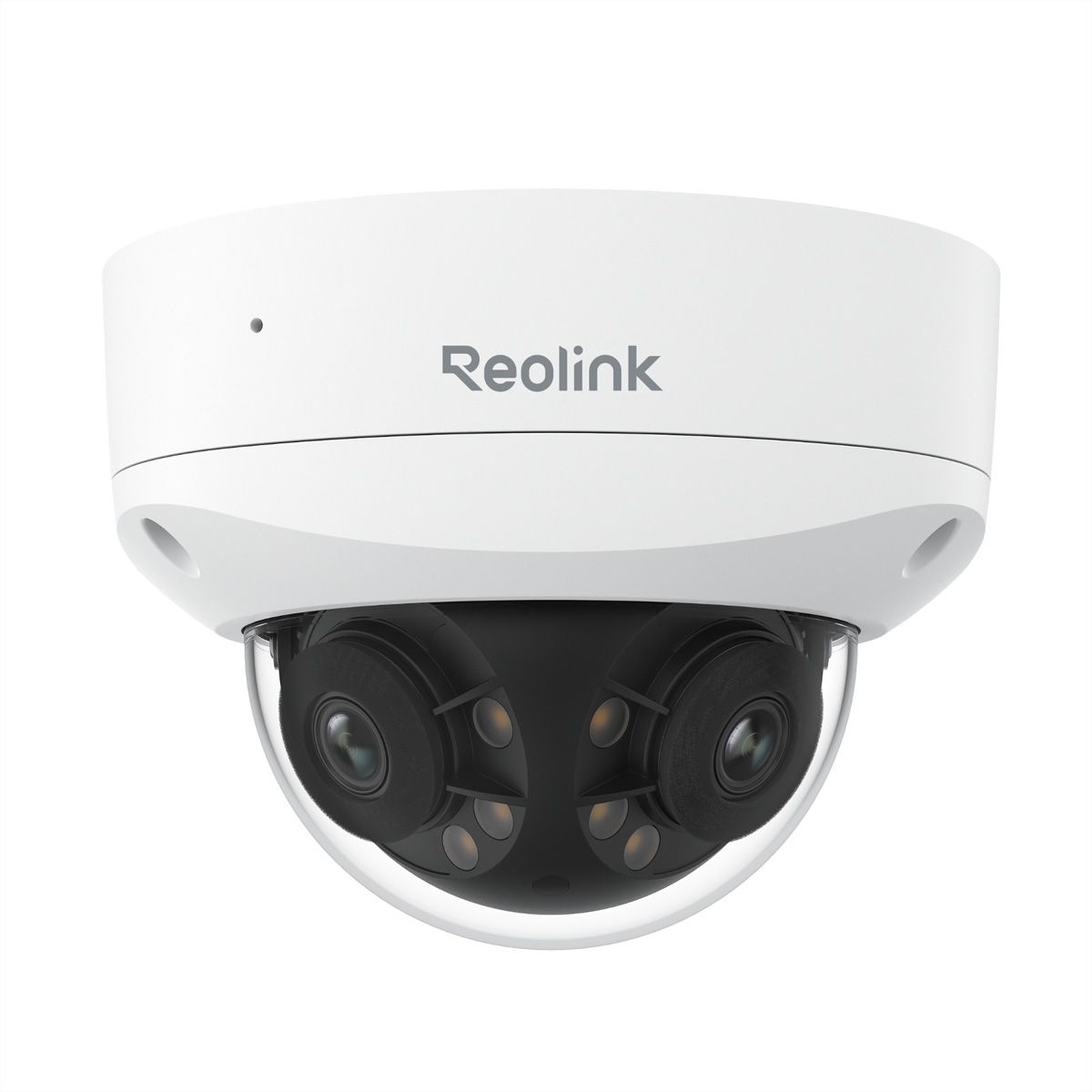 Reolink Duo Outdoor Caméra dôme anti-vandalisme 16 MP, 180°, IR-LED 30m, IK10, PoE