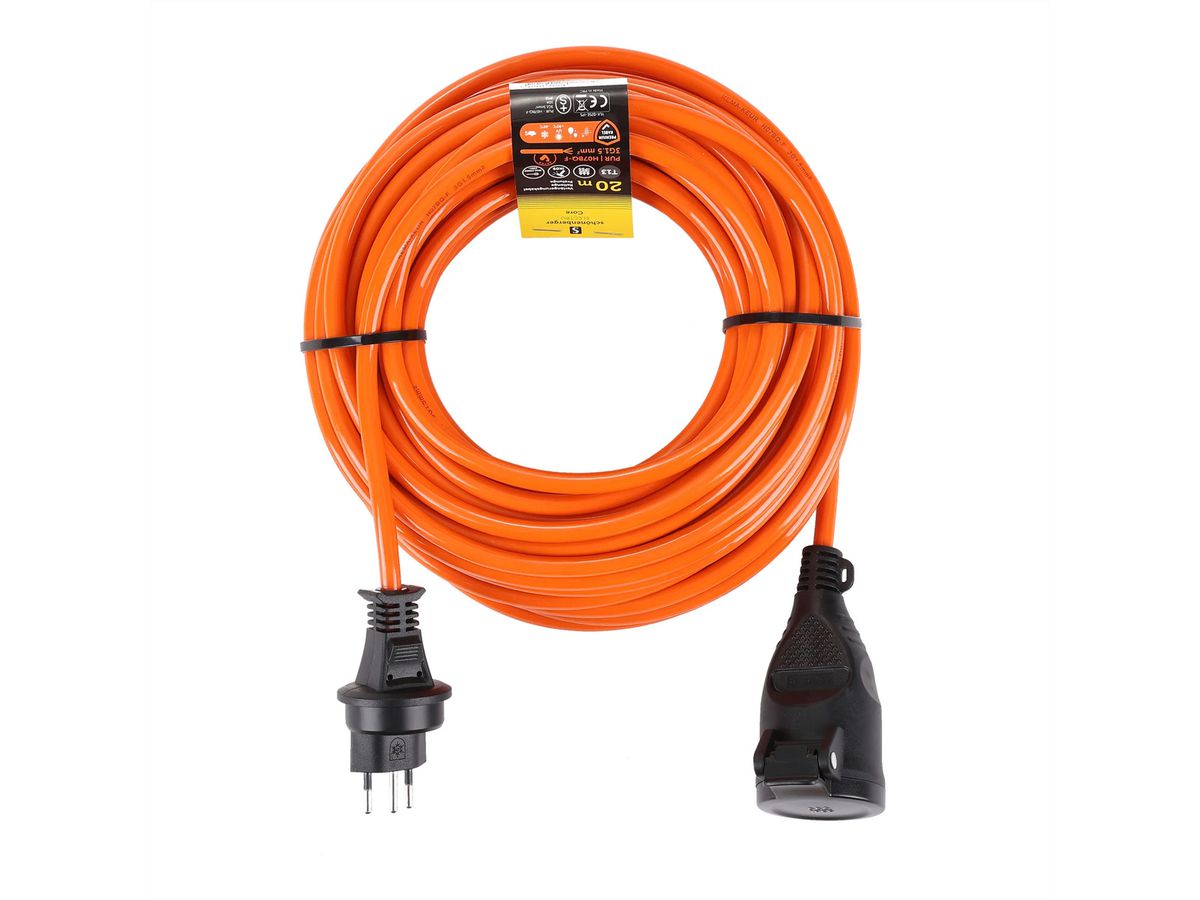 Câble de rallonge T13 IP55 , 20 m EPR-PUR H07BQ-F 3G1,5 mm2