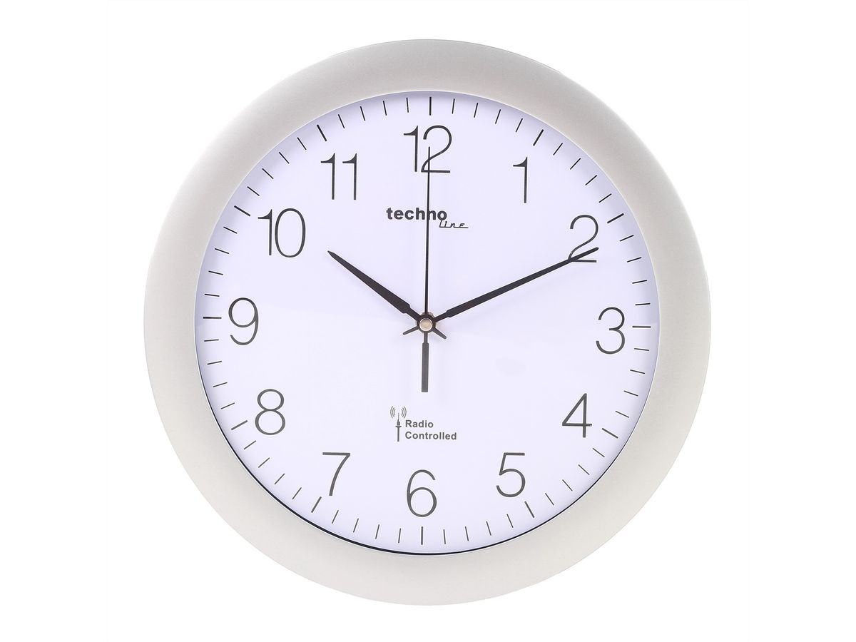 TechnoLine horloge murale WT8000 argent