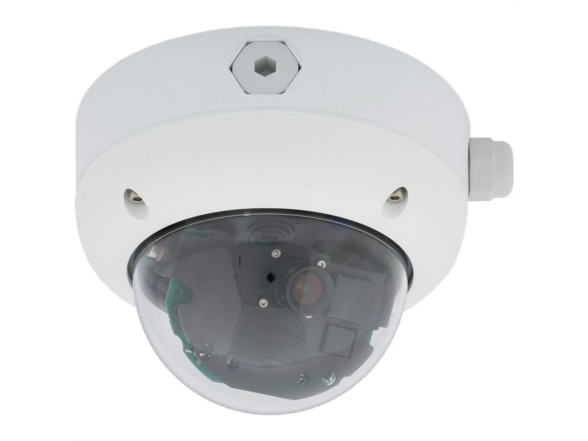 MOBOTIX D26B Dome-Kamera 6MP mit B237 Objektiv (15° Tag), IP66 und IK10