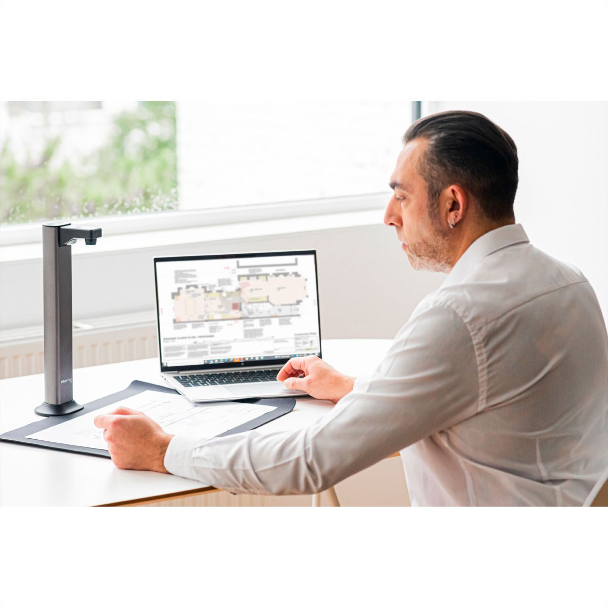IRIScan Desk 7 Pro A3 scanner de documents, caméra scanner portable