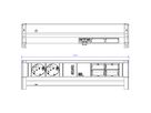 BACHMANN DESK 2x contact de protection 1x USB Charger 2x ABD GST18