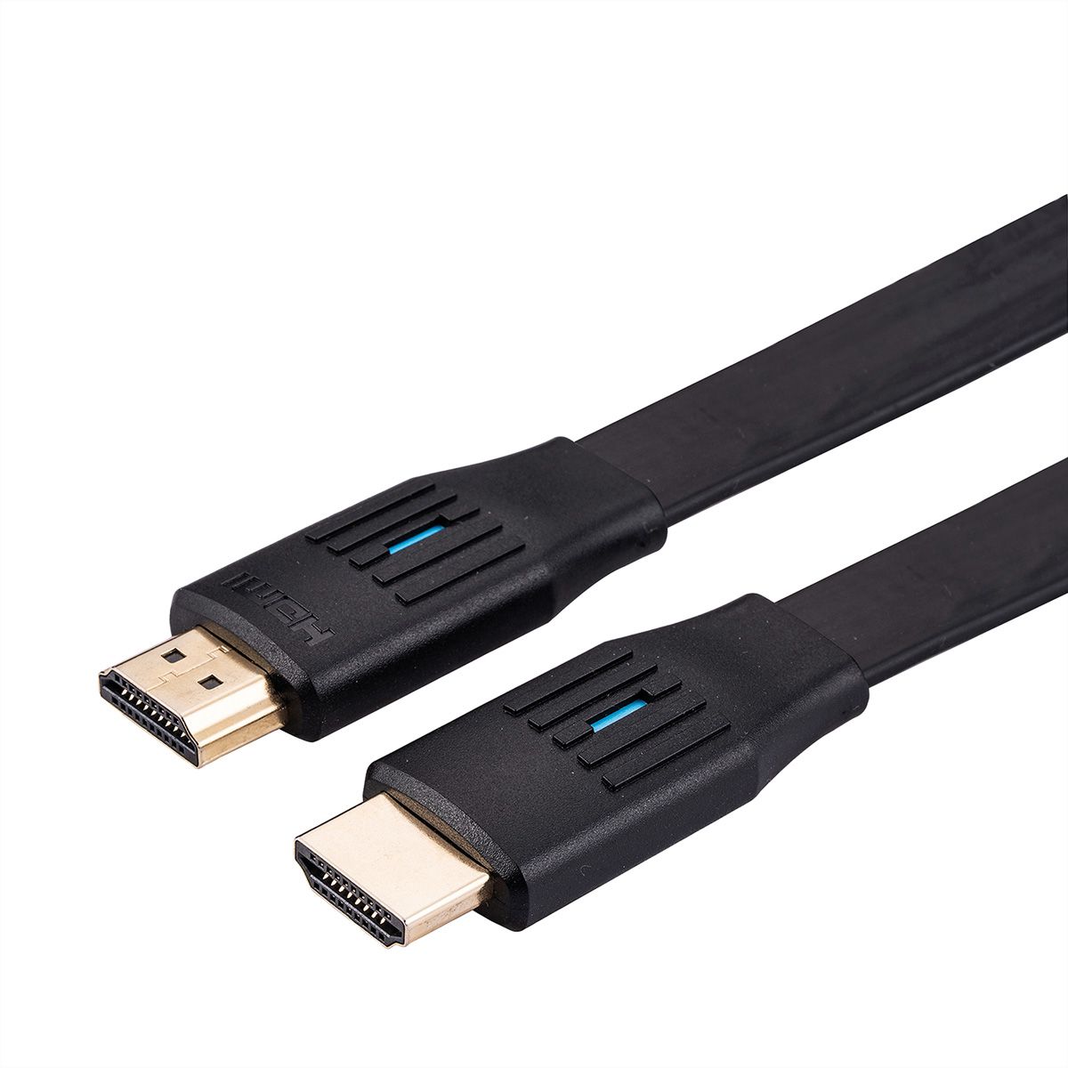 VALUE Câble HDMI 8K (7680 x 4320) avec Ethernet, plat, M/M, noir, 2 m