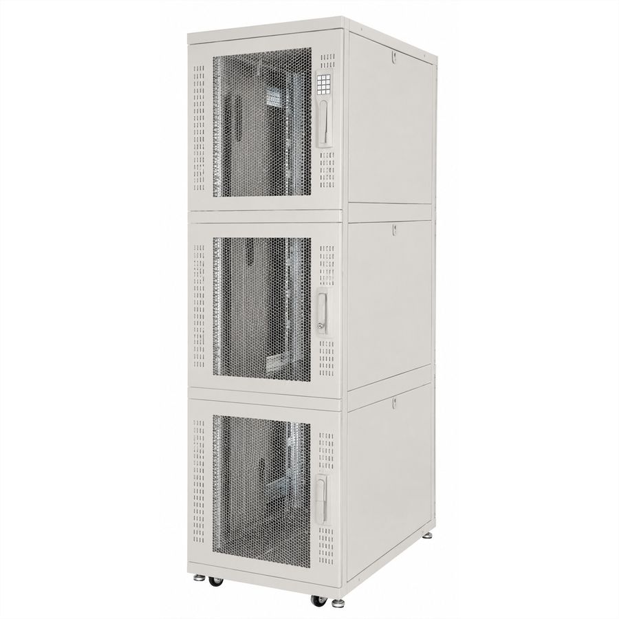 ROLINE Colocation-Schrank 45HE 800x1000mm, 3-Fächer, grau