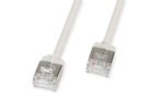 ROLINE U/FTP DataCenter Patchkabel Cat.6A (Class EA), LSOH, slim, extra kurzer Stecker, grau, 5 m