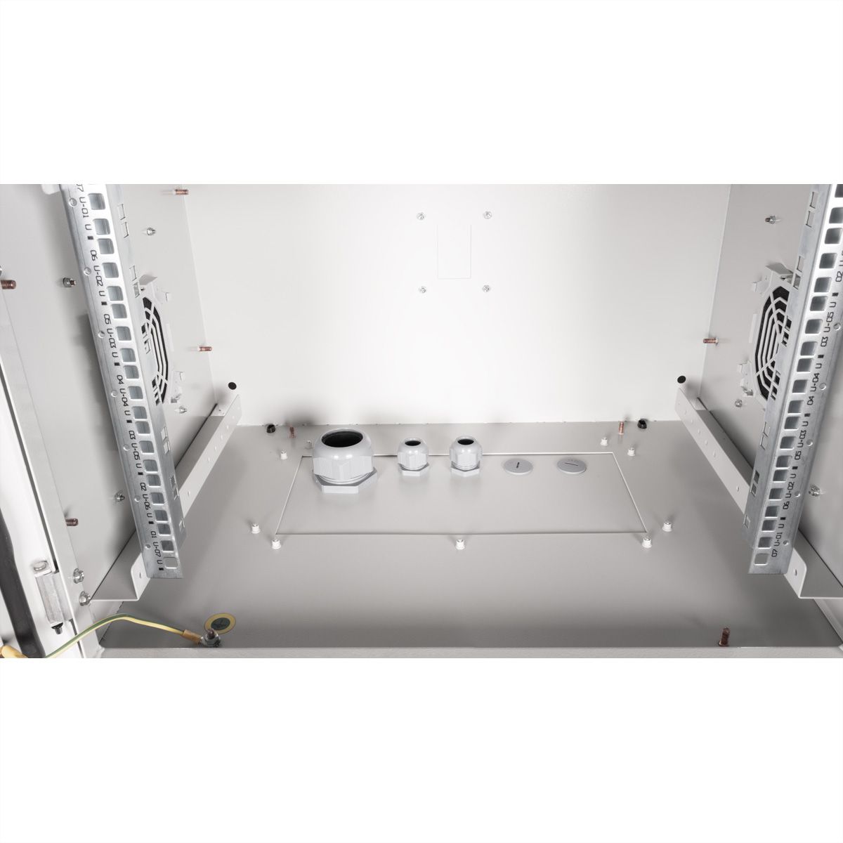 ROLINE 19-Zoll Wandgehäuse Pro 7 HE, 600x450 BxT IP55 outdoor grau