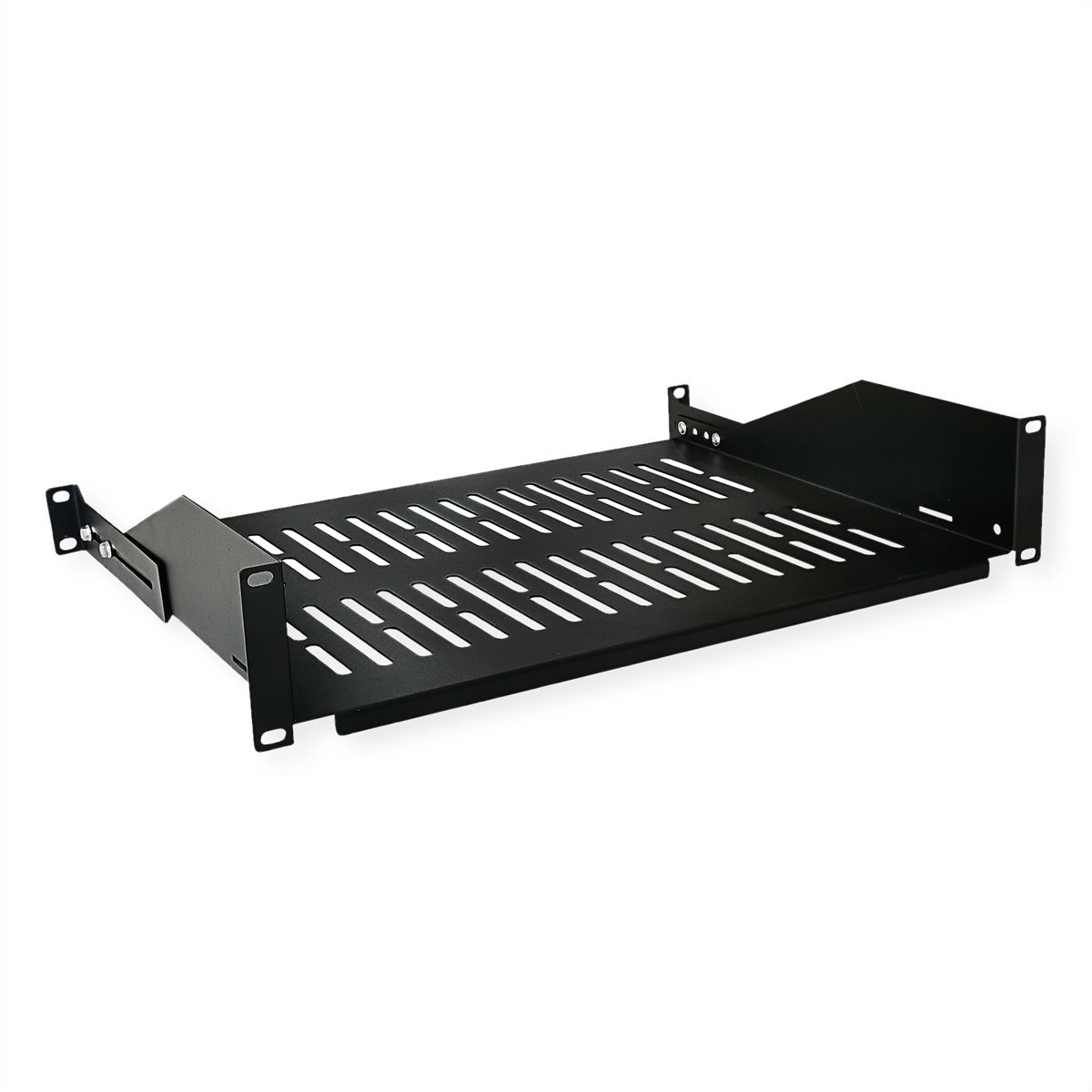 VALUE Etagère 19", 485 x 350mm, max. 25kg, noir