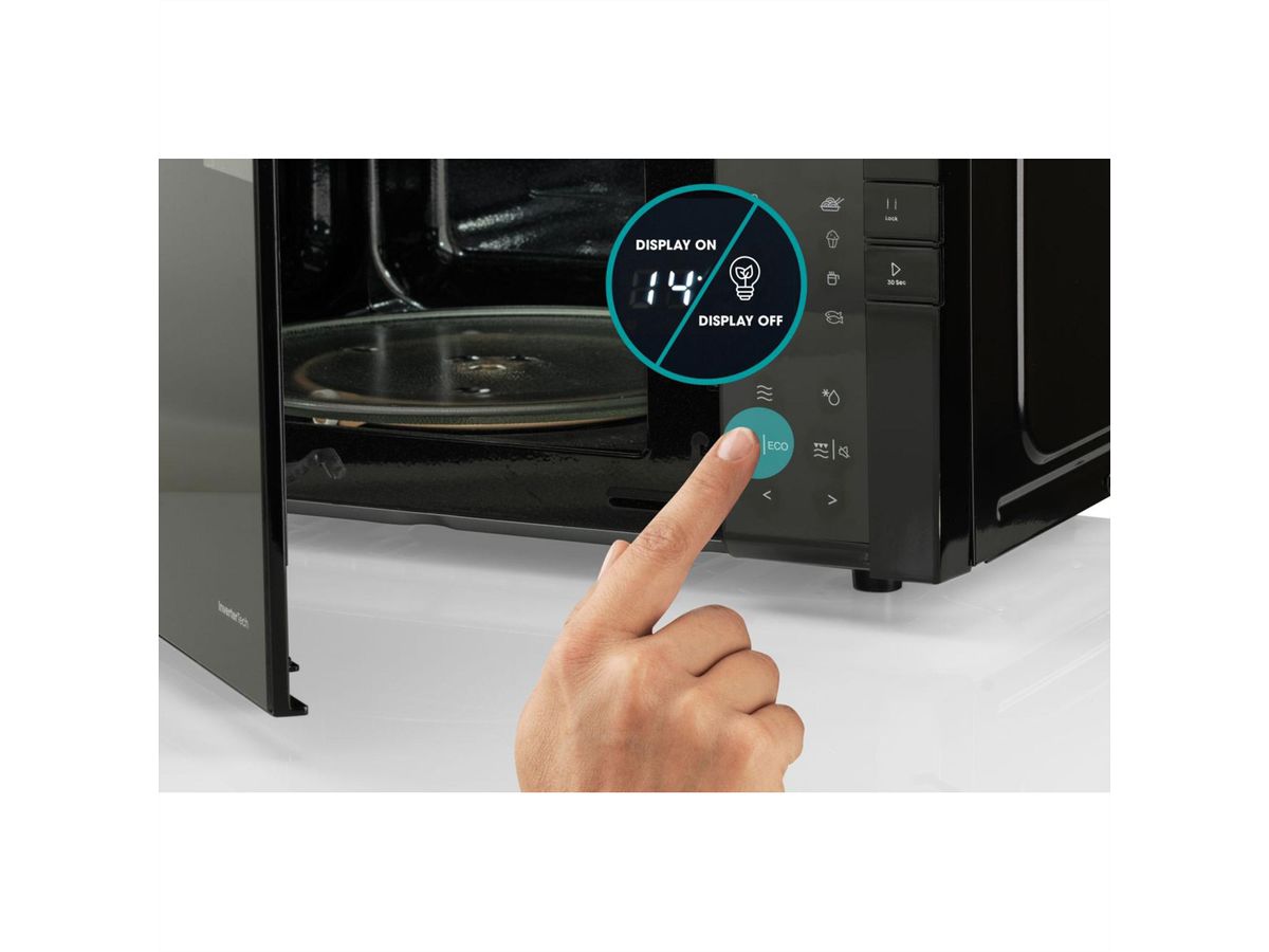 Hisense Mikrowelle H25MOBS4HGI, mit Grill, 25L, schwarz