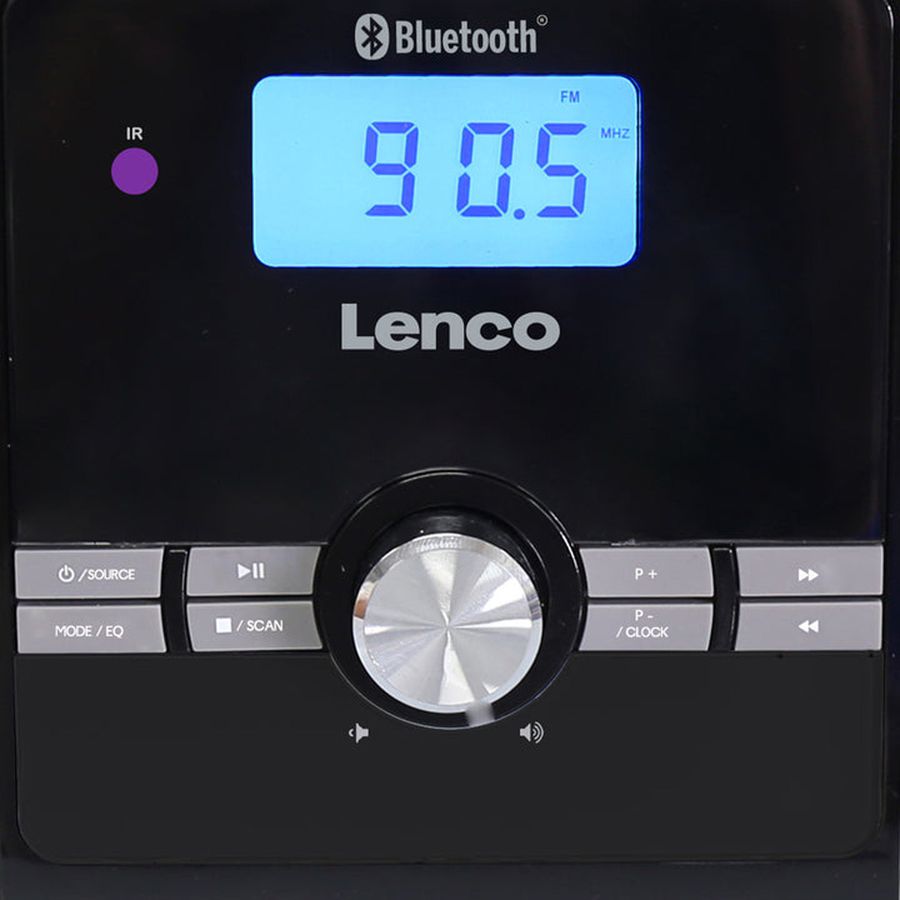 Lenco Chaîne Hi-Fi MC-030BK noir, CD, MP3, BT, USB, RC