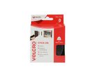 VELCRO® Bande 20mmx2.5m noir, crochets & velours autocollants