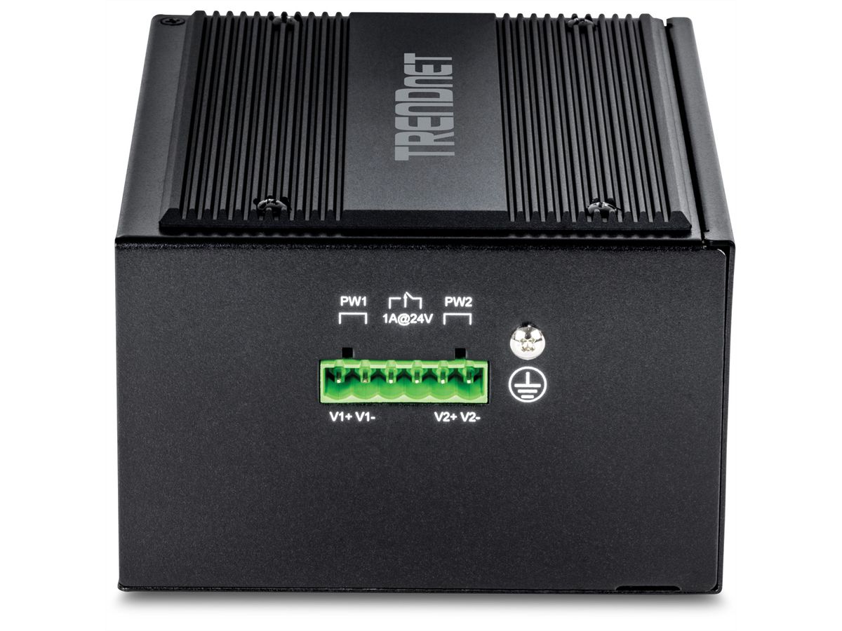 TRENDnet TI-G262 Switch Rail DIN Gigabit, industriel renforcé à 26 ports