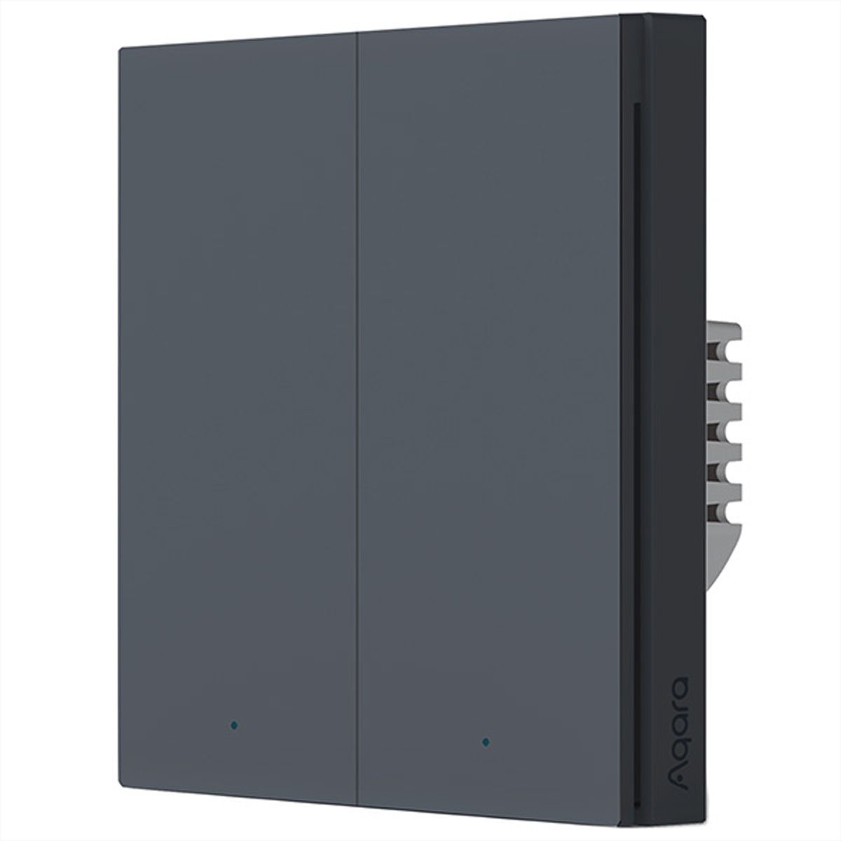 Aqara Wandschalter H1 mit Neutralleiter, 2x Schalter, für 86mm Format