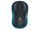 LOGITECH M185 Wireless Mouse, noir/bleu