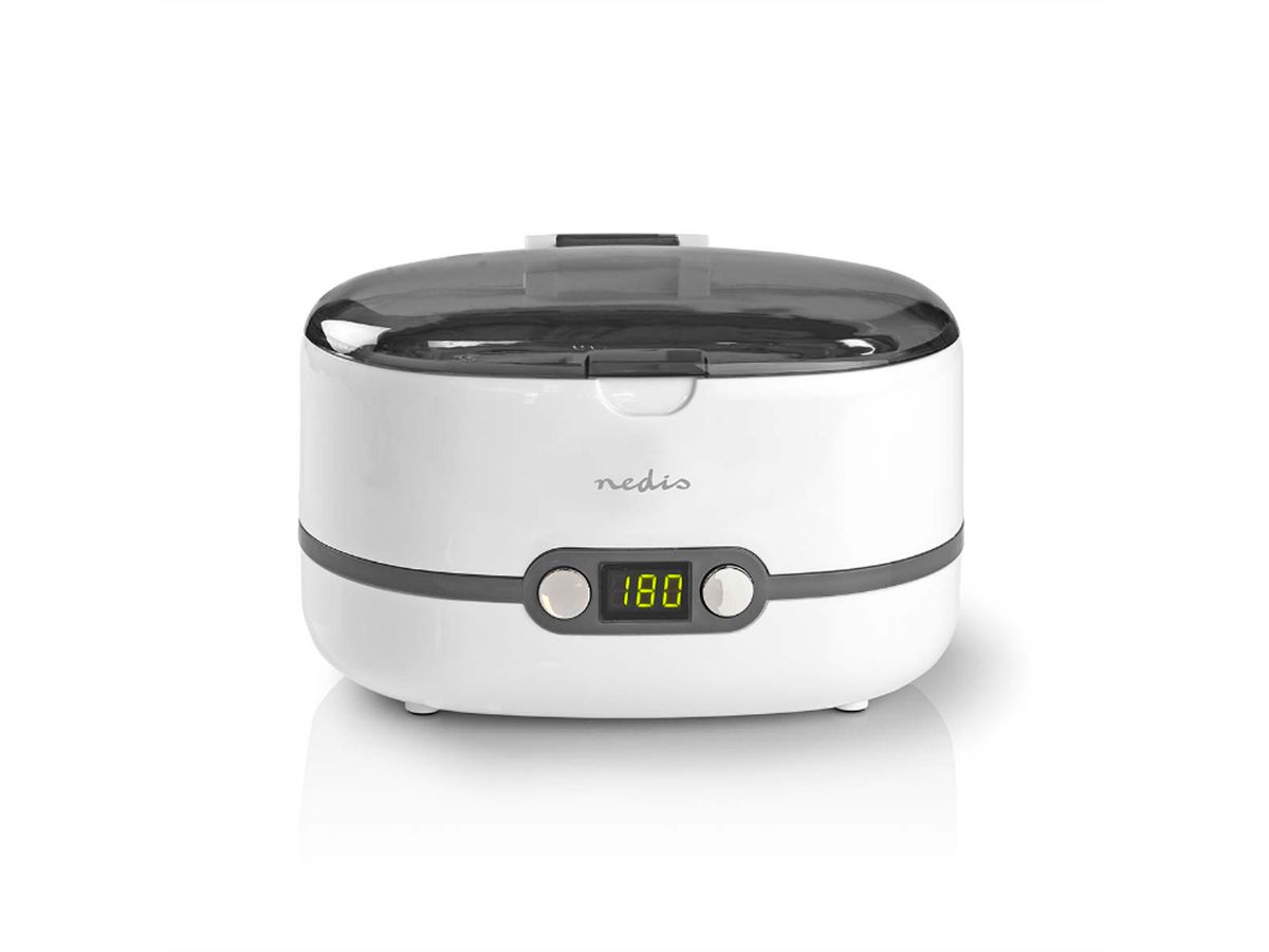 Nedis Ultraschallschmuckreiniger, 230V, 50Hz, weiss