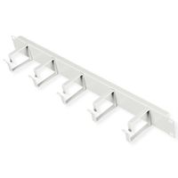 ROLINE 19" Passe-câbles 1U, 40x60mm gris